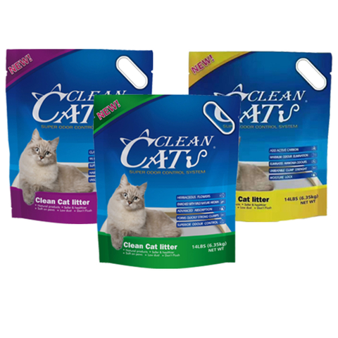CLEAN CAT BENTONITE CAT LITTER