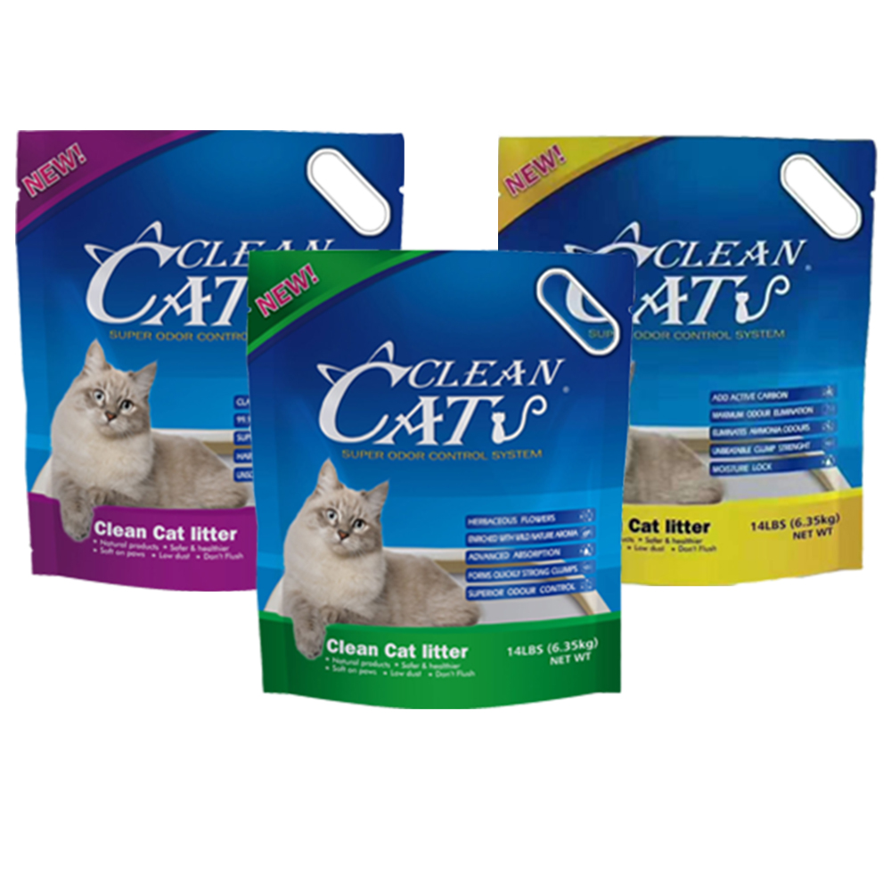 CLEAN CAT BENTONITE CAT LITTER