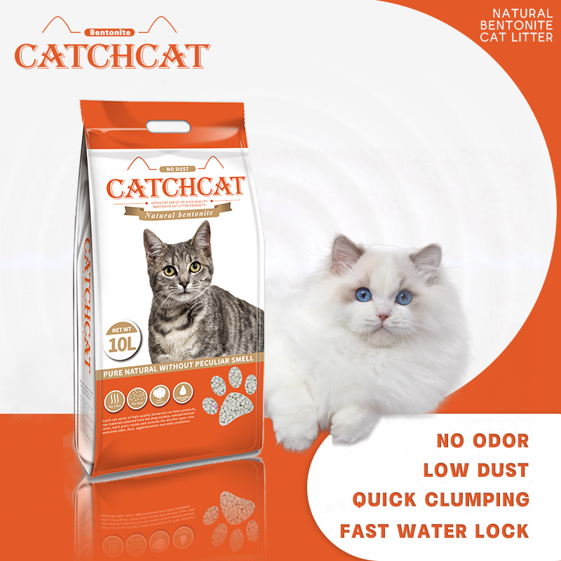 CATCH CAT PREMIUM BALL SHAPE CAT LITTER 10L