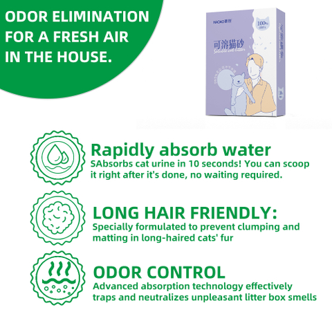 HAOAO SOLUBLE BENTONITE CAT LITTER