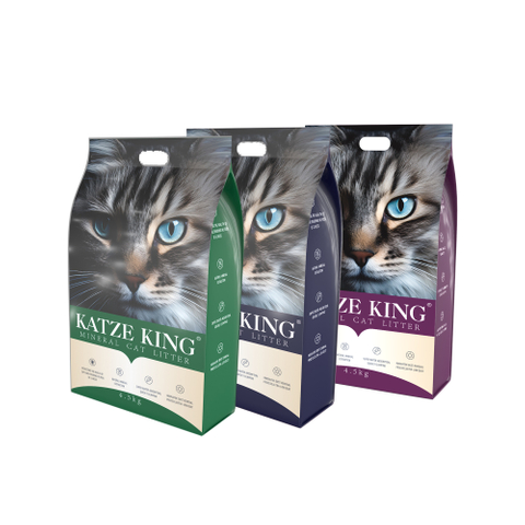 KATZE KING MINERAL CAT LITTER 1.5MM