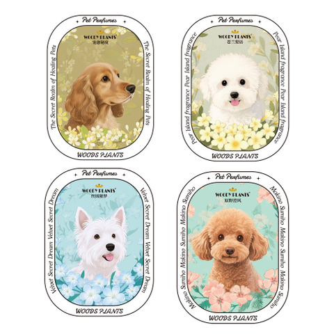 WOODY PLANTS SIMPLE HANGING PERFUME SHEET