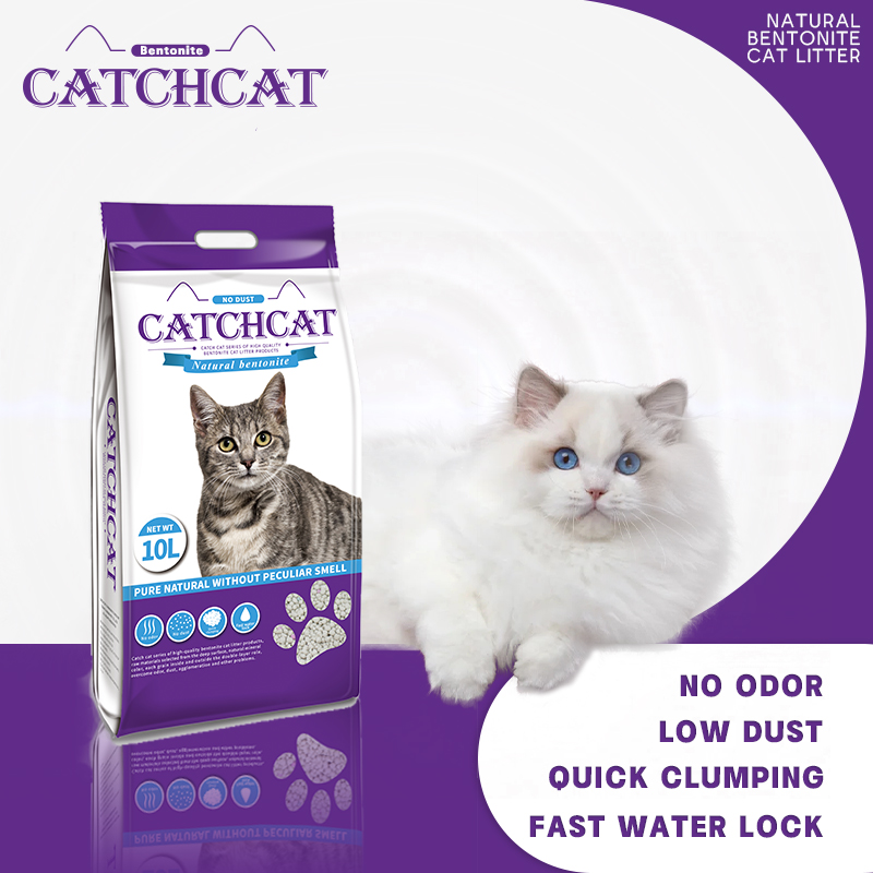 CATCH CAT PREMIUM BALL SHAPE CAT LITTER 10L