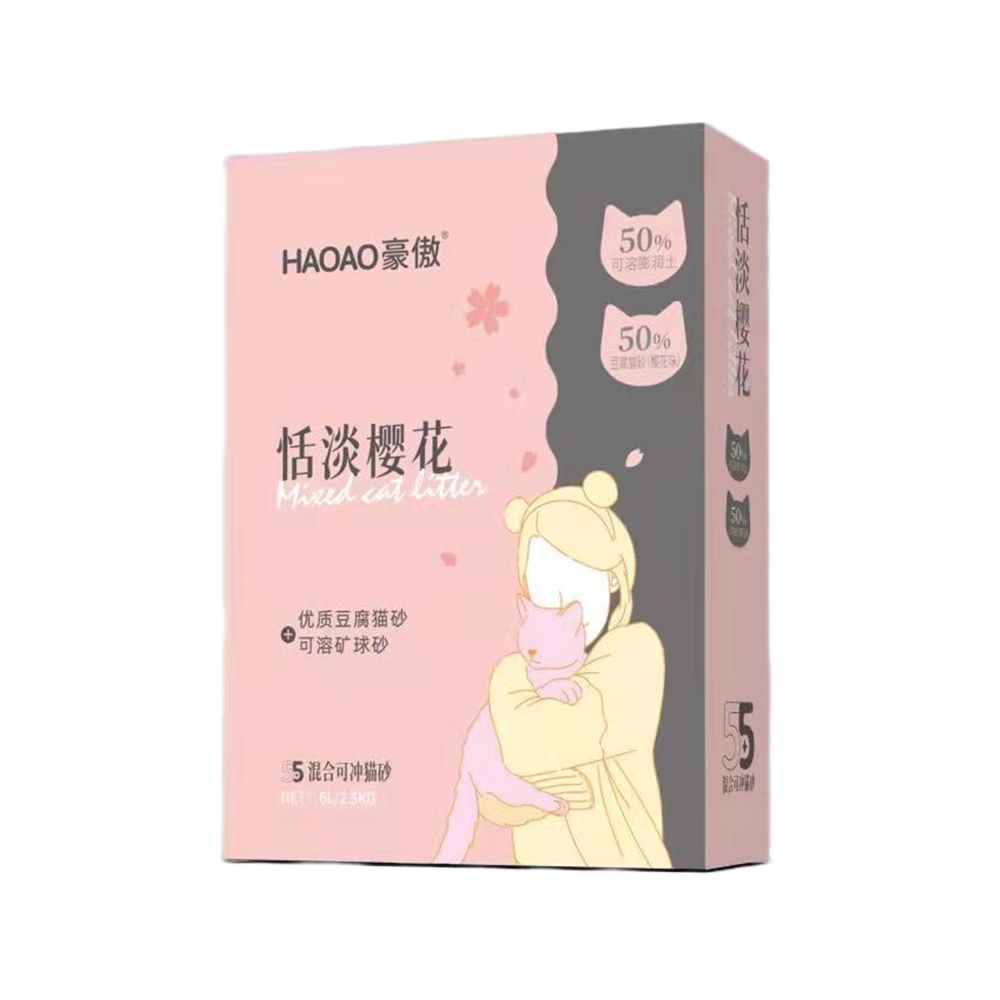HAOAO SAKURA 5+5 MIXED CAT LITTER