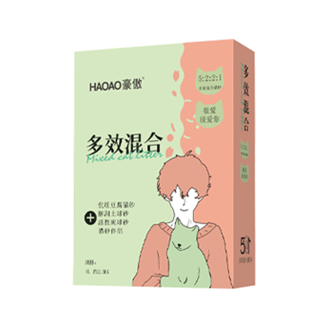 HAOAO MULTI-EFFECT MIXED CAT LITTER 2.0mm