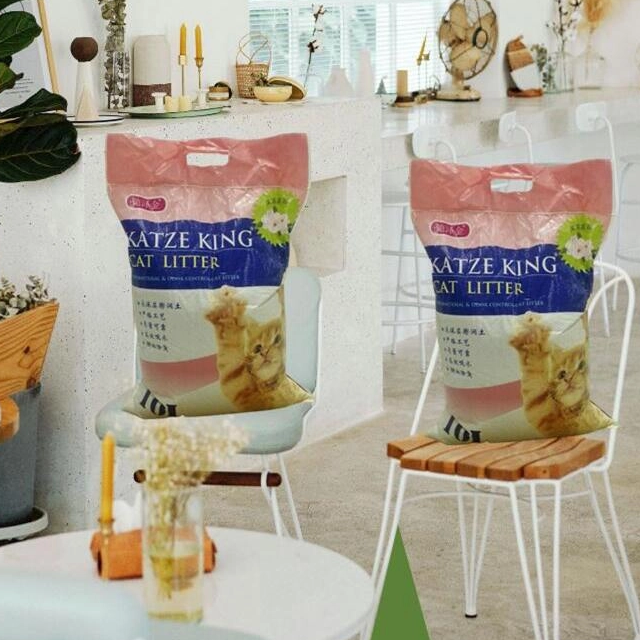 KATZE KING JASMINE SCENTED CAT LITTER 1-3.5mm