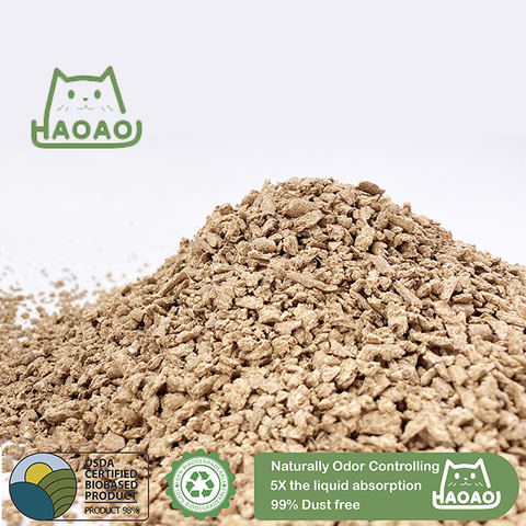 BIODEGRADEABLE BAMBOO CAT LITTER