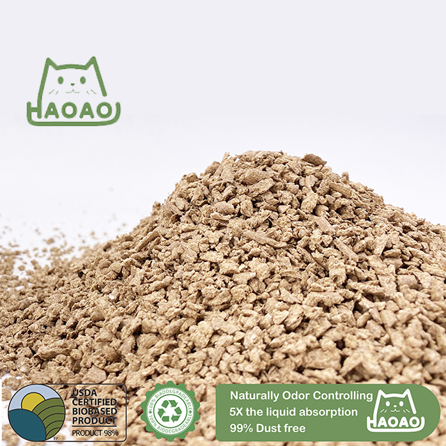 BIODEGRADEABLE BAMBOO CAT LITTER