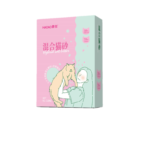 HAOAO MIXED CAT LITTER 2mm