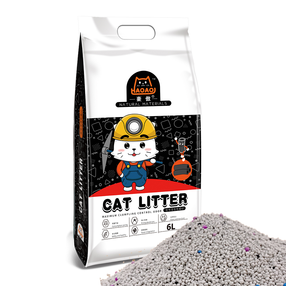 Activated Carbon Bentonite Cat Litter