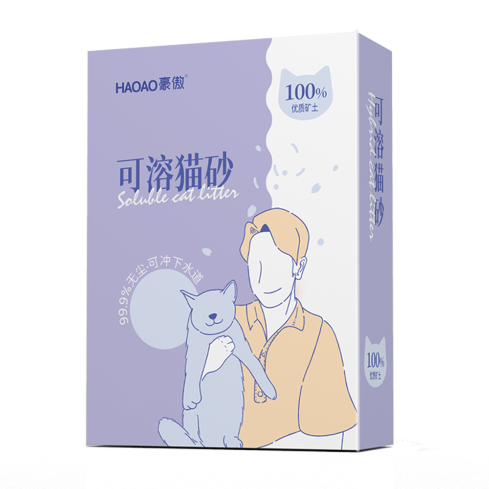 HAOAO SOLUBLE BENTONITE CAT LITTER