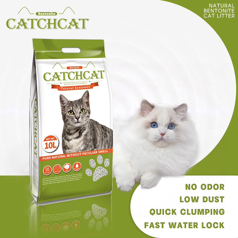 CATCH CAT PREMIUM BALL SHAPE CAT LITTER 10L