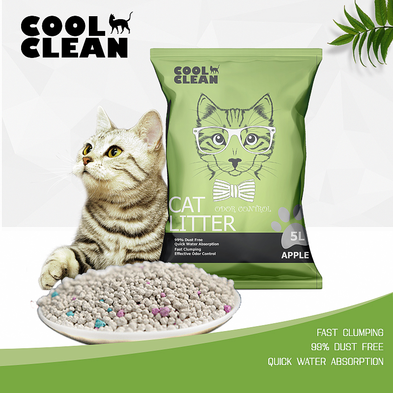 COOL CLEAN 5 LITTER BENTONITE CAT LITTER