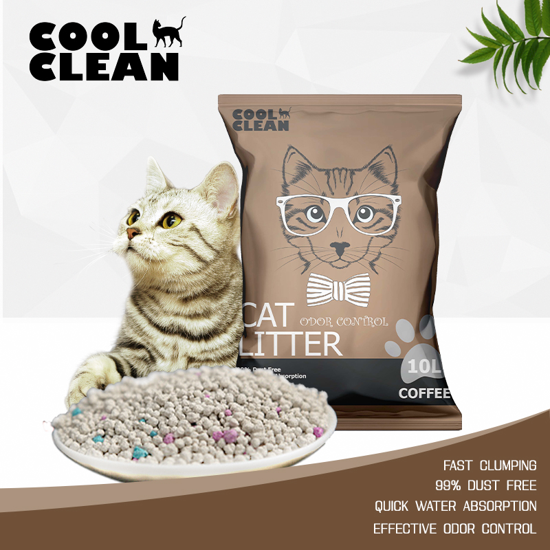COOL CLEAN 10 LITTER BENTONITE CAT LITTER