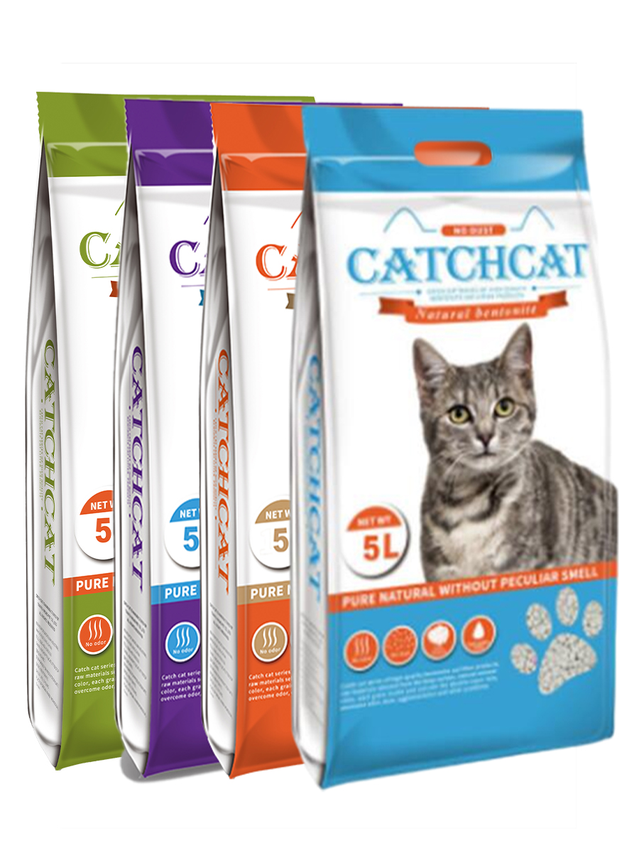 CATCHCAT BENTONITE MINIERAL CAT LITTER 1-3.5MM