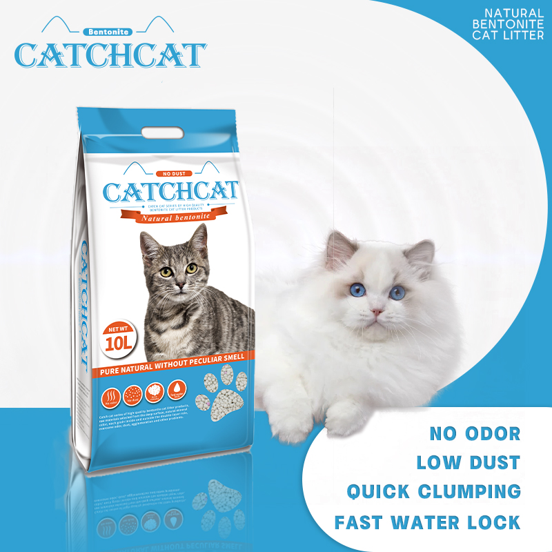 CATCH CAT PREMIUM BALL SHAPE CAT LITTER 10L