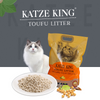 KATZE KING TOFU CAT LITTER 2MM DUST FREE LIGHT WEIGHT CAT LITTER
