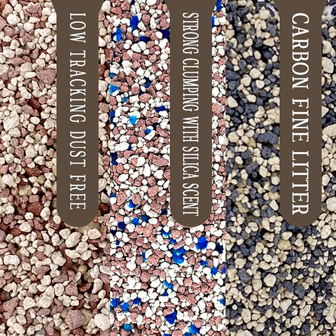 BENTONITE MINIERAL CRUSHED CAT LITTER 1-2MM