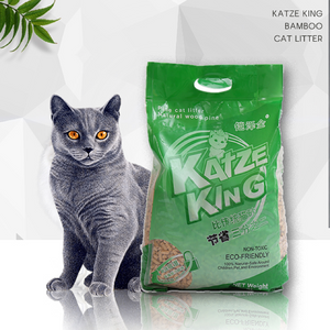 KATZE KING WOOD CAT LITTER FLUSHABLE HIGH WATER ABSORBTION