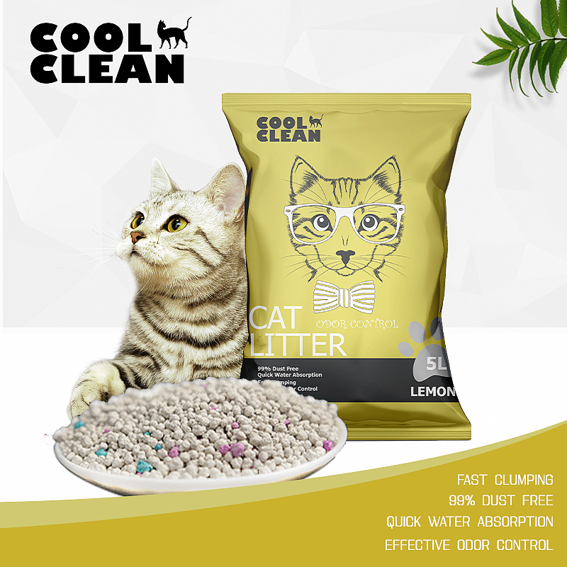 COOL CLEAN 5 LITTER BENTONITE CAT LITTER
