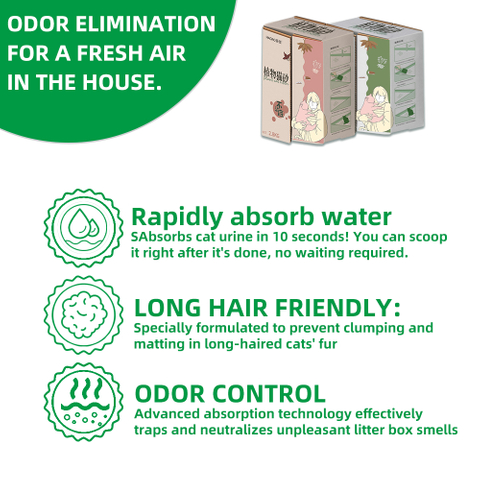 HAOAO CASSAVA CAT LITTER 2mm