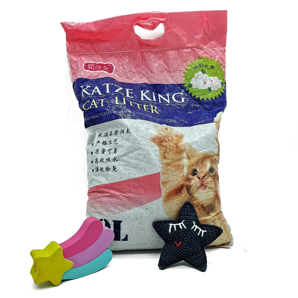 KATZE KING JASMINE SCENTED CAT LITTER 1-3.5mm