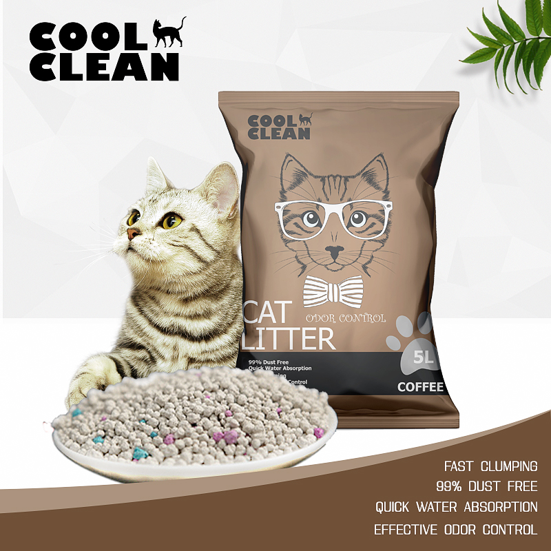 COOL CLEAN 5 LITTER BENTONITE CAT LITTER