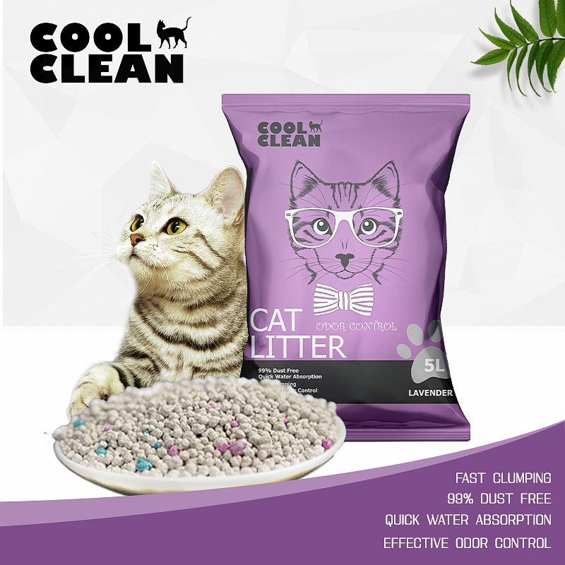 COOL CLEAN 5 LITTER BENTONITE CAT LITTER